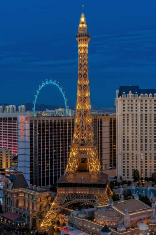 Eiffel Tower Strip Las Vegas